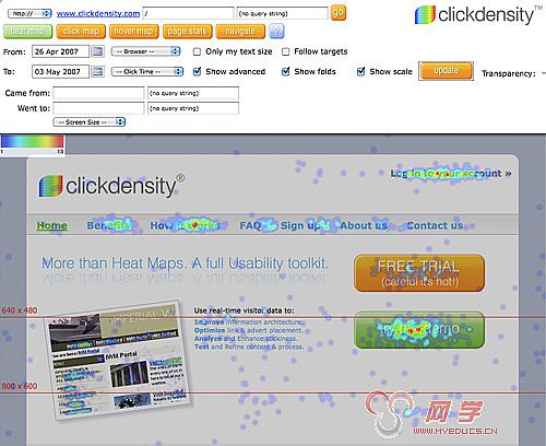 clickdensity 25 Tools to Improve Your Websites Usability