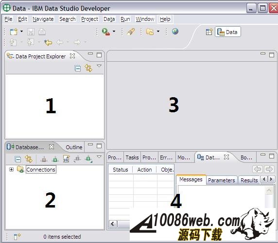 ʹ IBM Data Studio  DB2 洢