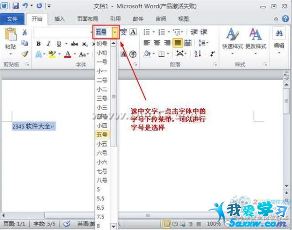 word2010ôʹС